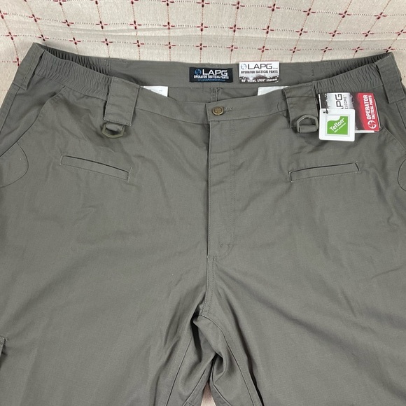 LAPG LA Police Gear Operator Tactical Pants 48 W Unhemmed Teflon Fabric Cargo - Picture 4 of 11
